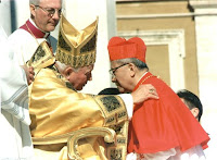 Cardinal Thuan and JPII