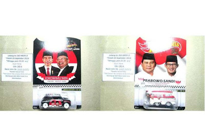 Lelang ‘Hot Wheels’ Jokowi Laku Rp 160 Ribu, Prabowo Tertinggi Rp 310 Ribu