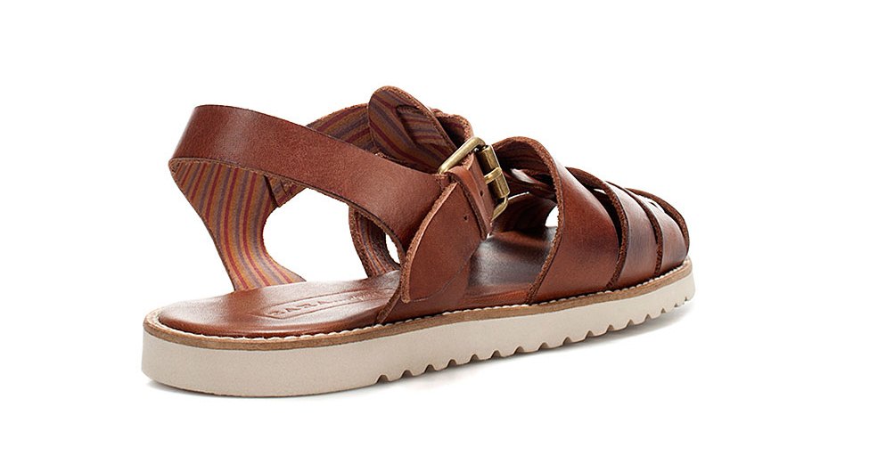 Men's Fashion  Style Aficionado: These Zara Leather Sandals are ...