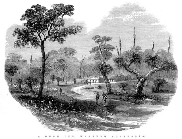 A Bush Inn at Rockingham, Western Australia in 1868