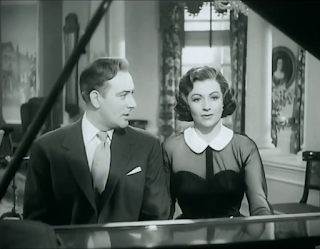 Michael Wilding (above) played Trent opposite the deceased's widow Margaret Lockwood in the 1952 film