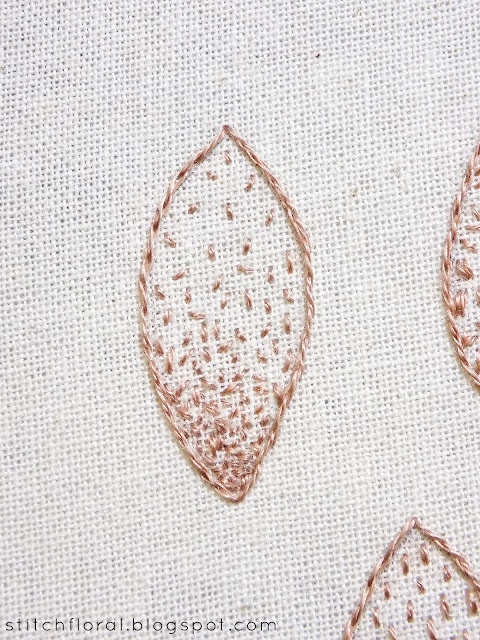 Learn how to seed stitch and how to shade with seeding