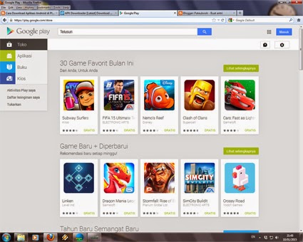 Cara Download Aplikasi Android dari Komputer (PC) atau Laptop