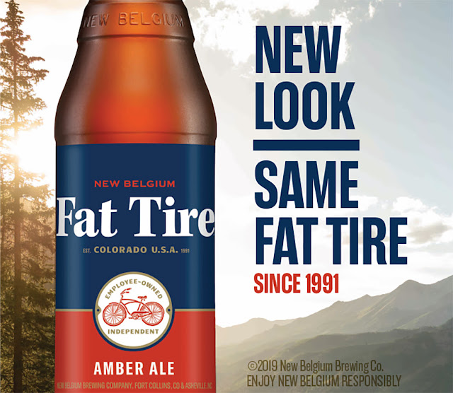 New Belgium - New Look Same Fat Tire