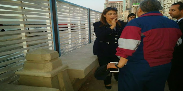 نائب المحافظ تؤكد على إزالة سور شاطئ "مظلوم" ... ومواطن : لا مش حلو ولا كفاية