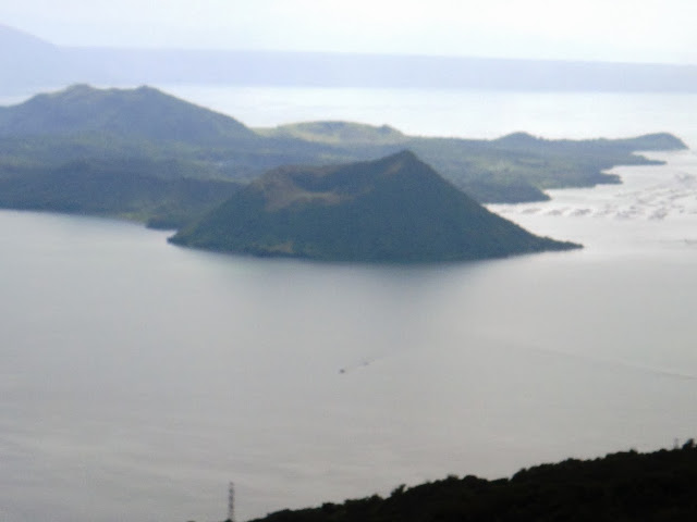 View of Taal Volcano from RMS Restaurant