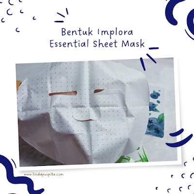 Bentuk Implora Essential Sheet Mask