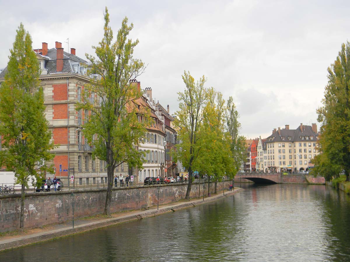 L'Ill, Strasbourg en automne