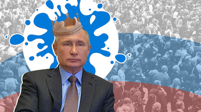 "Корона" для Путіна, Бог у законі, опоненти за ґратами. 15 фактів про російський "референдум" за конституцію