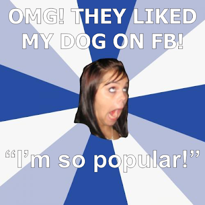 Annoying Facebook Girl - Annoying Dog Owners on Facebook