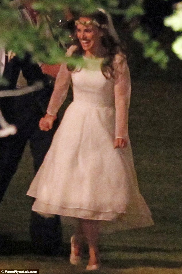 Natalie Portman Marries in Rodarte