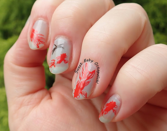 Goldfish nails Rescue Beauty Lounge Bikini Bottom