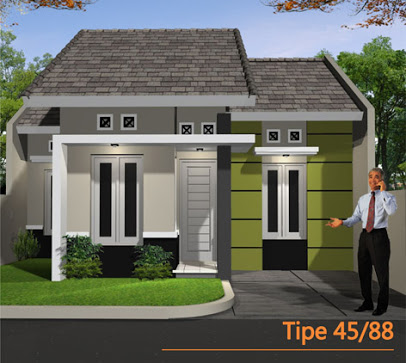 30 Desain Rumah Minimalis  Type 45 Desainrumahnya com