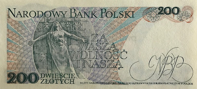 200 Zloty Poland banknote