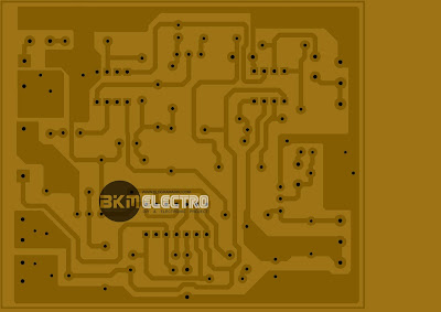 PCB Layout Noise Gate untuk Gitar DOD FX 30