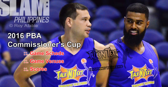 List of Talk N Text Tropang Texters 11 Games Elimination Round 2016 PBA Commissioner's Cup