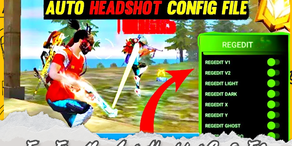 Free Fire Max (Auto Headshot, Aimbot) No Password Zip File