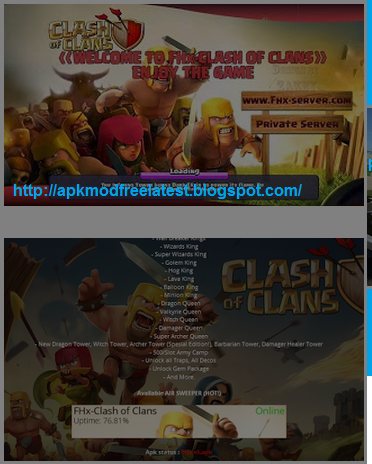 Download FHx-Clash Of Clans Mod.APK Unlimited Gems Latest