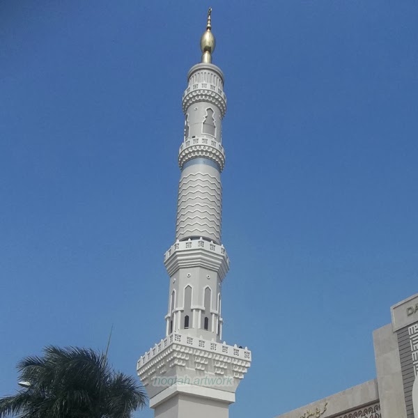 35 Gambar  Menara Masjid Mushola  Terbaru Model Desain 