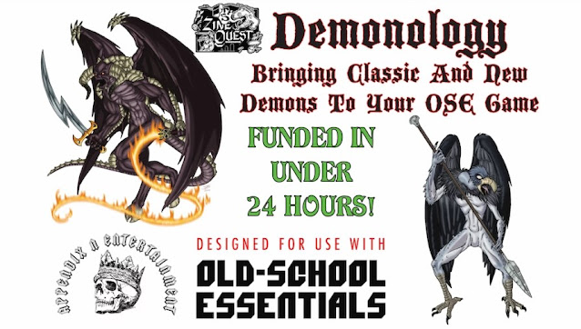 Demonology For Old-School Essentials - Zinequest 5