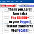 Work at Home Online Jobs Income Proof - Paypal to Gcash (April 2019)