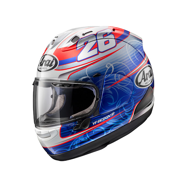 harga helm arai pedrosa