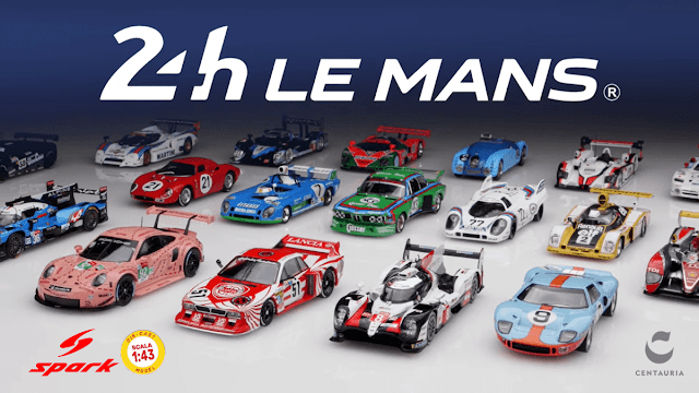 Colección 24 horas de Le Mans 1:43 Centauria Italia