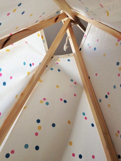 Un tipi home made pour enfant