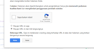 Cara mendapatkan sitelink blogger