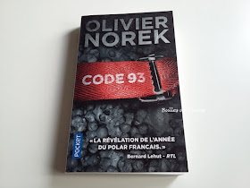 Bulles de Plume - Code 93 (Olivier Norek) - Roman policier