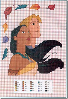 pocahontas punto de cruz (8)