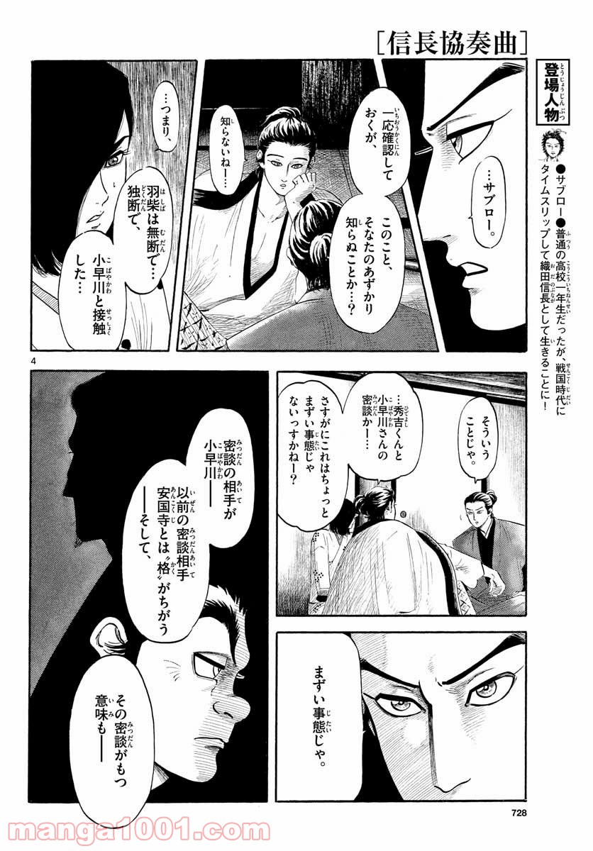 信長協奏曲 Raw 第129話 Manga Raw