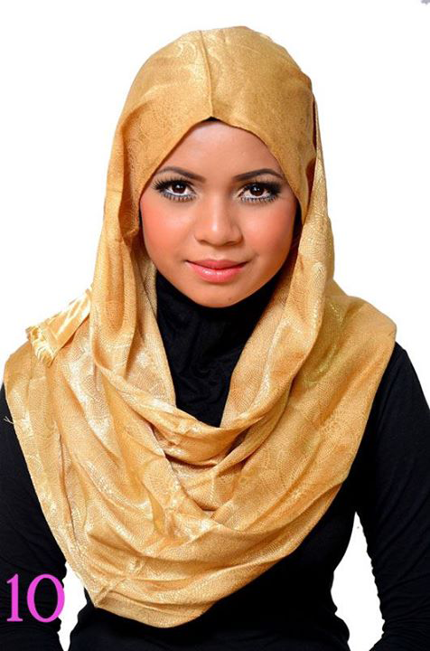 Hijab mode - Hijab doré ~ Hijab et voile mode style 