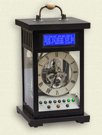 DCF77 Powered Clock is a Work of Art