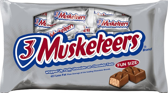 3 Musketeers, Best Selling Candy Bars, Best Selling Chocolate Bars