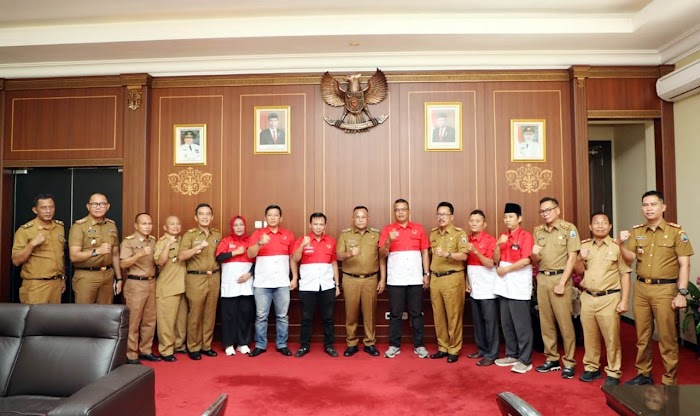 Jalin Sinergi, DPC PWRI Lampung Selatan Audensi dengan Bupati Lamsel