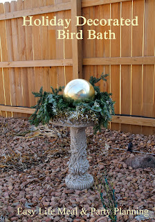 Decorating for the Holidays - Easy Life Meal & Party Planning - Get creative with your outdoor holiday decorations