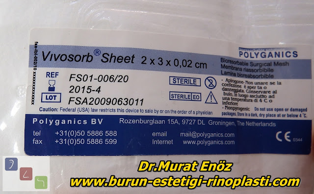 "VivoSorb® Sheet" Emilebilen Membran