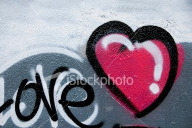 love, graffiti alphabet
