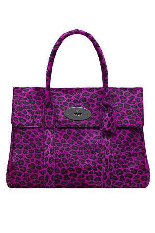 MULBERRY - Cheetah print Bayswater in Haircalf