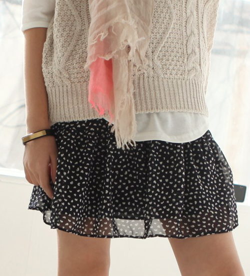 Sheer Heart Skirt