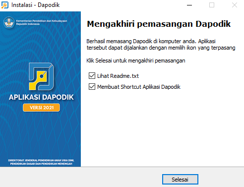Begini Cara Instalasi Dapodik 2021 Edukasinfo Net
