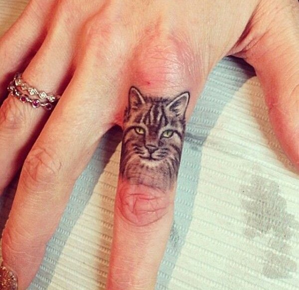 Criativas Tatuagens para quem ama os gatos