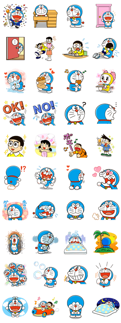 Line 公式スタンプ ドラえもん Line 公式スタンプ ドラえもん