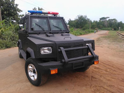 Proforce PF2 armoured patrol vehicle built an assembled in Nigeria 5