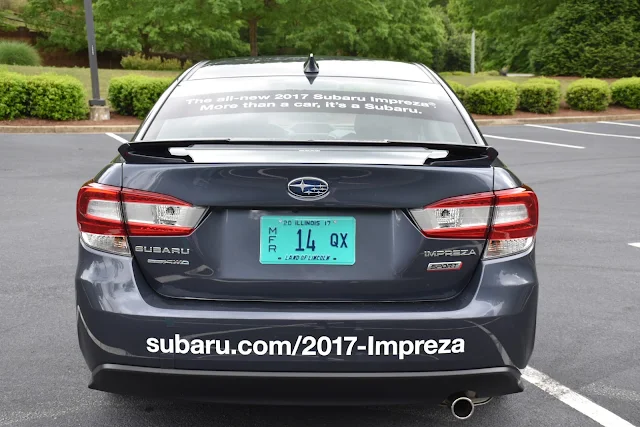 In and Out of Town: 2017 Subaru Impreza  via  www.productreviewmom.com