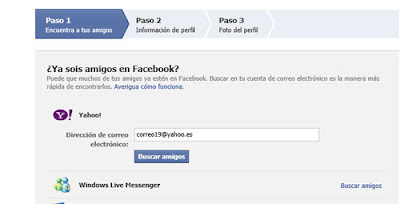 amigos en facebook