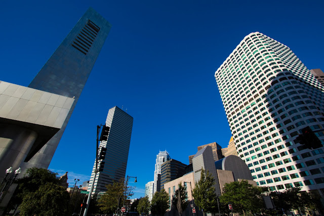 Grattacieli Downtown-Boston