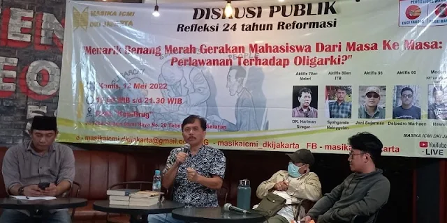 24 Tahun Reformasi, Syahganda Nainggolan: Gerakan Rakyat Melawan Islamophobia dan Oligarki