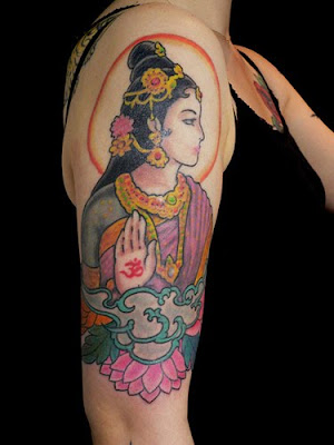Arm Buddha Tattoo